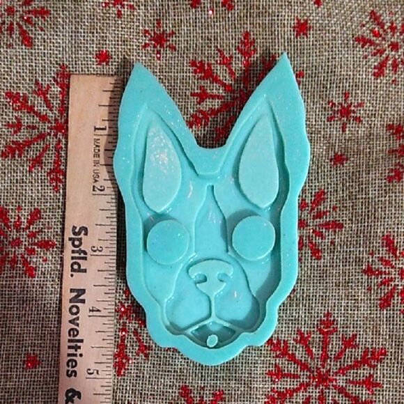 🌍5/$10🌏 Dog Mold for Resin crafting Boston Terrier - Picture 1 of 4